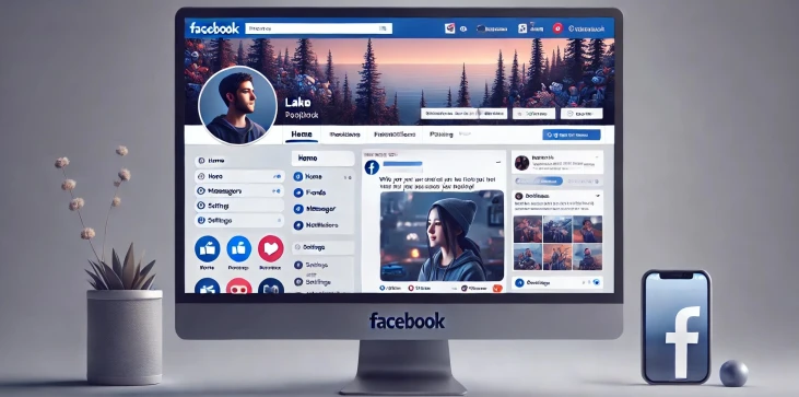 facebook no desktop